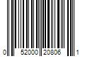 Barcode Image for UPC code 052000208061