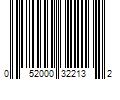 Barcode Image for UPC code 052000322132