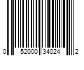 Barcode Image for UPC code 052000340242