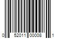 Barcode Image for UPC code 052011000081