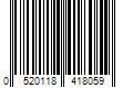 Barcode Image for UPC code 05201184180532