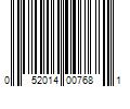 Barcode Image for UPC code 052014007681