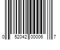 Barcode Image for UPC code 052042000067