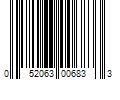 Barcode Image for UPC code 052063006833