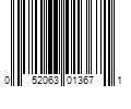 Barcode Image for UPC code 052063013671