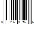 Barcode Image for UPC code 052063337166