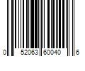 Barcode Image for UPC code 052063600406