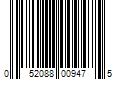 Barcode Image for UPC code 052088009475