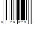 Barcode Image for UPC code 052088052037