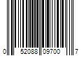 Barcode Image for UPC code 052088097007