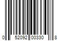 Barcode Image for UPC code 052092003308