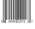 Barcode Image for UPC code 052092220187