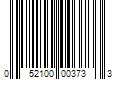 Barcode Image for UPC code 052100003733