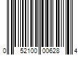 Barcode Image for UPC code 052100006284