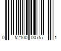 Barcode Image for UPC code 052100007571