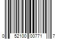 Barcode Image for UPC code 052100007717