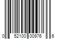 Barcode Image for UPC code 052100009766