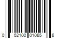 Barcode Image for UPC code 052100010656