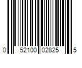 Barcode Image for UPC code 052100028255