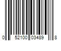 Barcode Image for UPC code 052100034898