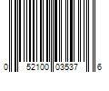 Barcode Image for UPC code 052100035376