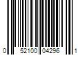 Barcode Image for UPC code 052100042961