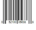 Barcode Image for UPC code 052100056388