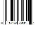 Barcode Image for UPC code 052100306544