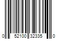 Barcode Image for UPC code 052100323350