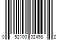 Barcode Image for UPC code 052100324982