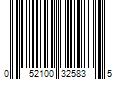 Barcode Image for UPC code 052100325835