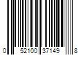 Barcode Image for UPC code 052100371498