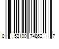 Barcode Image for UPC code 052100748627