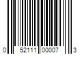 Barcode Image for UPC code 052111000073