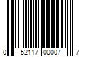 Barcode Image for UPC code 052117000077