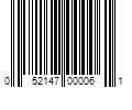 Barcode Image for UPC code 052147000061