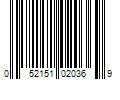 Barcode Image for UPC code 052151020369