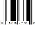 Barcode Image for UPC code 052175074799