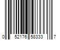 Barcode Image for UPC code 052176583337