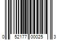 Barcode Image for UPC code 052177000253