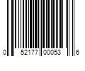 Barcode Image for UPC code 052177000536