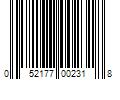 Barcode Image for UPC code 052177002318