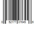 Barcode Image for UPC code 052177076456