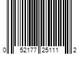 Barcode Image for UPC code 052177251112