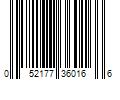 Barcode Image for UPC code 052177360166