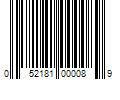 Barcode Image for UPC code 052181000089