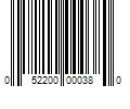 Barcode Image for UPC code 052200000380