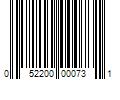 Barcode Image for UPC code 052200000731