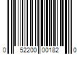 Barcode Image for UPC code 052200001820