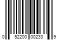 Barcode Image for UPC code 052200002339